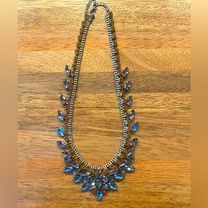 Anthropologie jeweled statement necklace